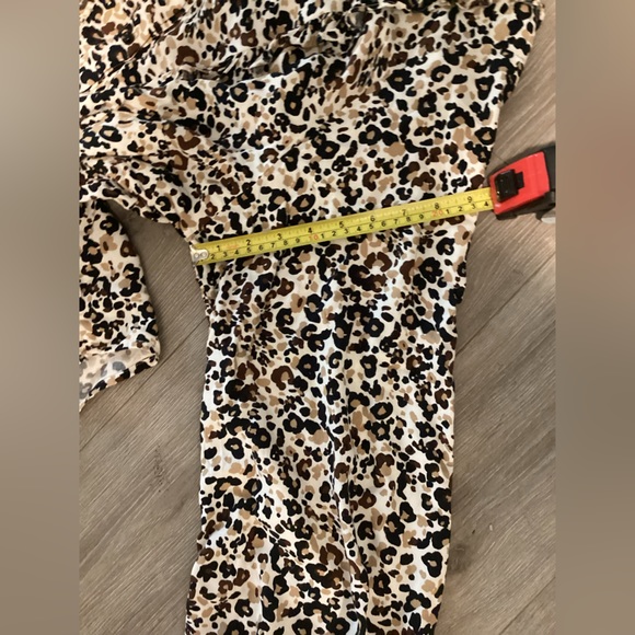 Anthropologie Maeve Katia Leopard Print Ruffle Shirt Blouse Top. Size 16. - Picture 10 of 10